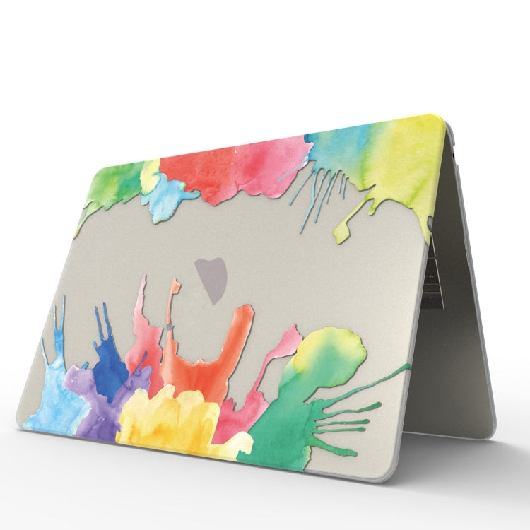 For MacBook Air 15 M2 A2941 / M3 A3114 UV Printed Pattern Laptop Frosted Protective Case(DDC-126) - free shipping - PMC Jewellery - Order now!