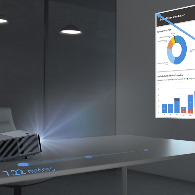 D4000 Android 9.0 1080P HD Home Portable LED Projector(EU Plug) - LED Projector by PMC TechLife | Online Shopping South Africa | PMC TechLife | Buy Now Pay Later Mobicred