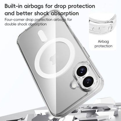 For iPhone 16 Pro ZGA Magsafe Clear PC Hybrid TPU Phone Case(Transparent) - iPhone 16 Pro Cases by ZGA | Online Shopping South Africa | PMC Jewellery | Buy Now Pay Later Mobicred