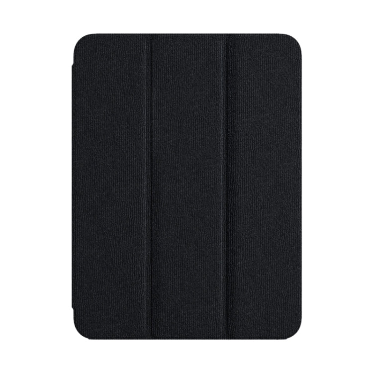 For iPad Pro 11 2022 / 2021 / 2020 ZGA Tri-Fold Voltage Smart Leather Tablet Case(Black) - free shipping - PMc TechLife - Order now!