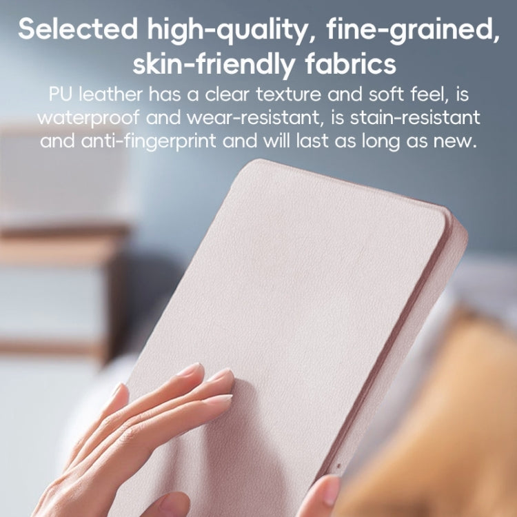 For iPad 10.2 2021/2020/2019 ZGA Tri-Fold 360 Rotation Smart Leather Tablet Case(Pink) - free shipping - PMc TechLife - Order now!