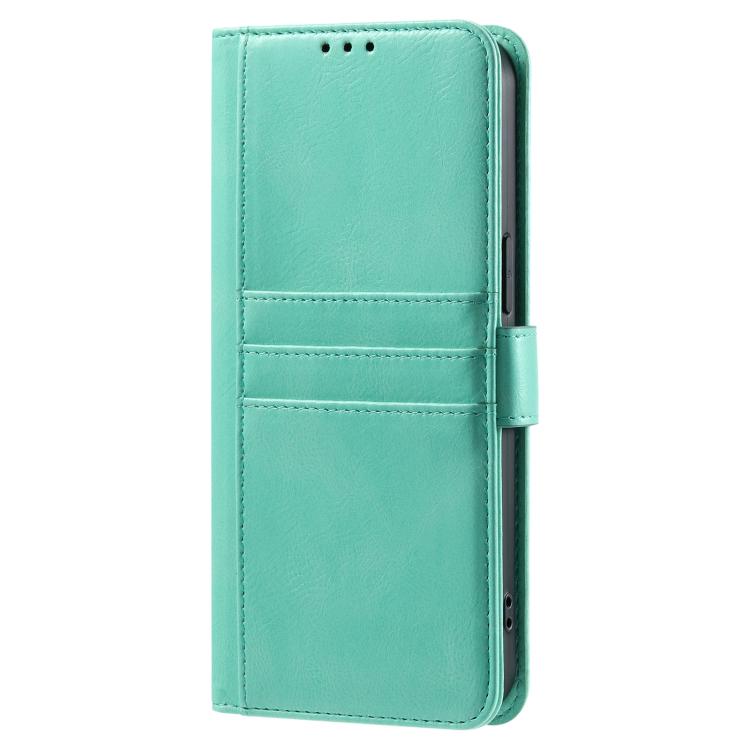 For iPhone 16e Simple 6-Card Wallet Leather Phone Case(Green) - iPhone 16e Cases by PMC TechLife | Online Shopping South Africa | PMC TechLife | Buy Now Pay Later Mobicred