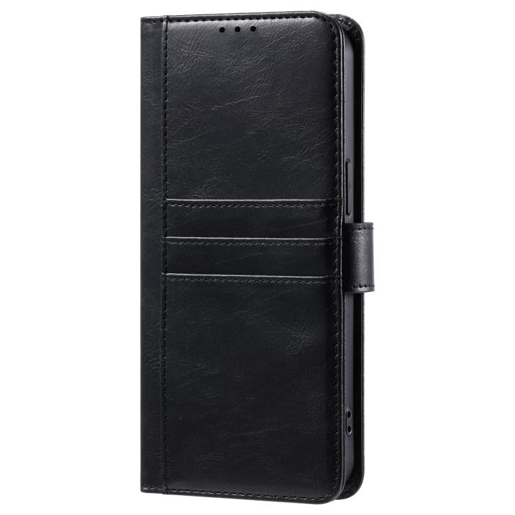 For iPhone 16e Simple 6-Card Wallet Leather Phone Case(Black) - iPhone 16e Cases by PMC TechLife | Online Shopping South Africa | PMC TechLife | Buy Now Pay Later Mobicred