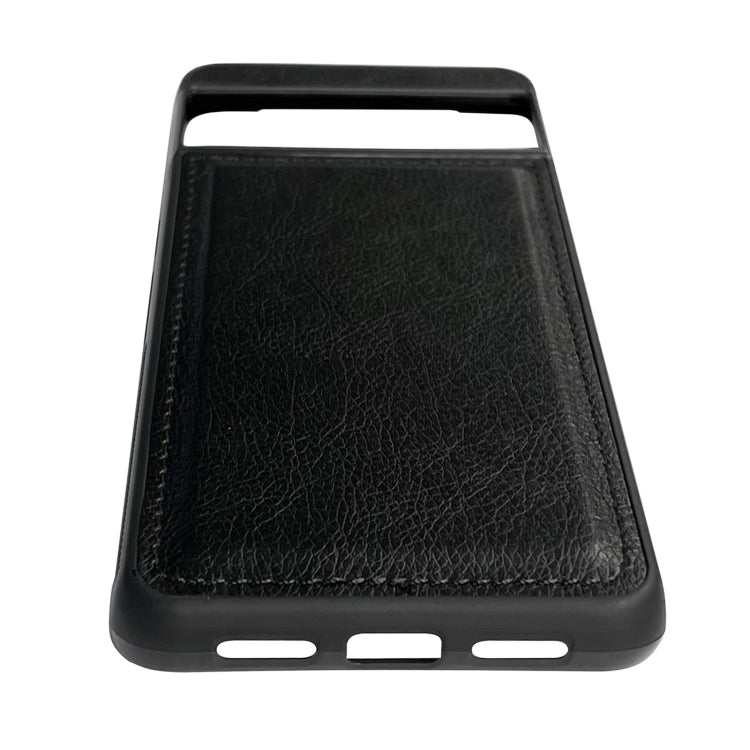 For Google Pixel 9 Pro XL Cowhide Texture Back Cover Phone Case(Black) - Google Cases by PMC TechLife | Online Shopping South Africa | PMC TechLife | Buy Now Pay Later Mobicred