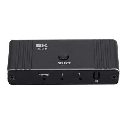 OZ 8K 60Hz 2 in 1 Out HD Automatic Two Way Switcher with Remote Control - Switch by PMC Jewellery | Online Shopping South Africa | PMC Jewellery | Buy Now Pay Later Mobicred