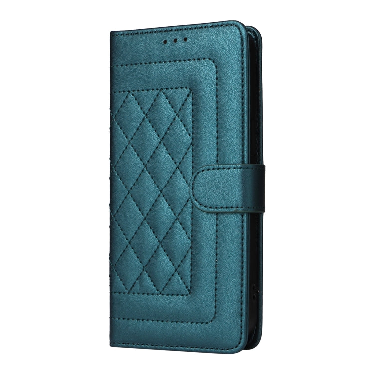 For Google Pixel 9 Pro Diamond Lattice Leather Flip Phone Case(Green) - Google Cases by PMC Jewellery | Online Shopping South Africa | PMC Jewellery | Buy Now Pay Later Mobicred