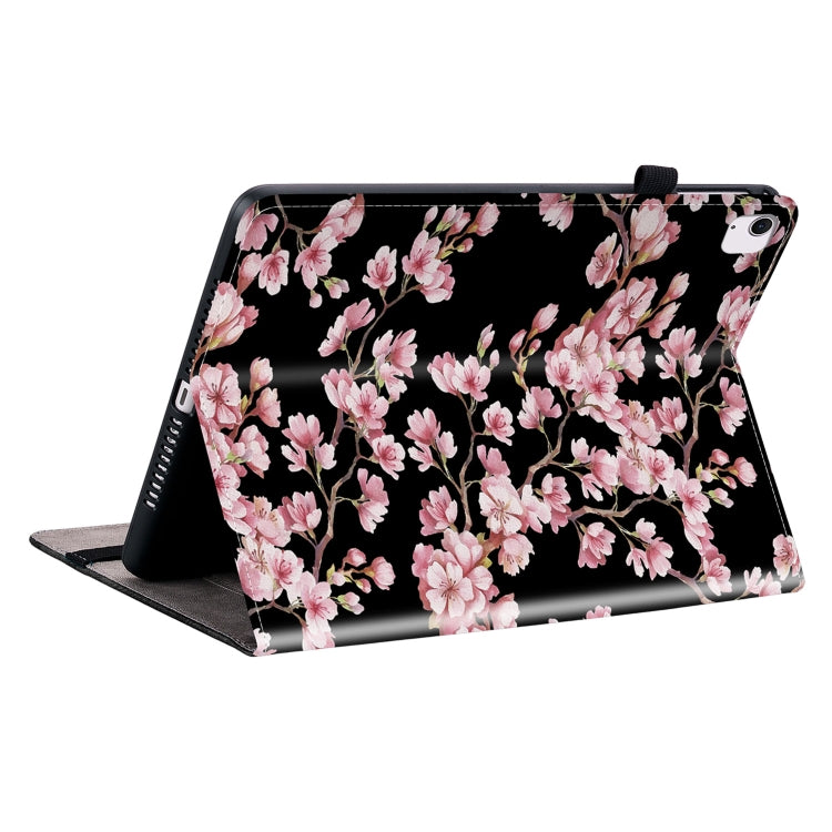 For iPad Air 11 2024 Crystal Texture Painted Leather Smart Tablet Case(Plum Bossom) - iPad Air 11 2024 Cases by PMC TechLife | Online Shopping South Africa | PMC TechLife | Buy Now Pay Later Mobicred
