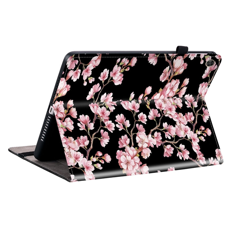 For Huawei MatePad T 10s / Enjoy Tablet 2 Crystal Texture Painted Leather Smart Tablet Case(Plum Bossom) - Huawei by PMC TechLife | Online Shopping South Africa | PMC TechLife | Buy Now Pay Later Mobicred