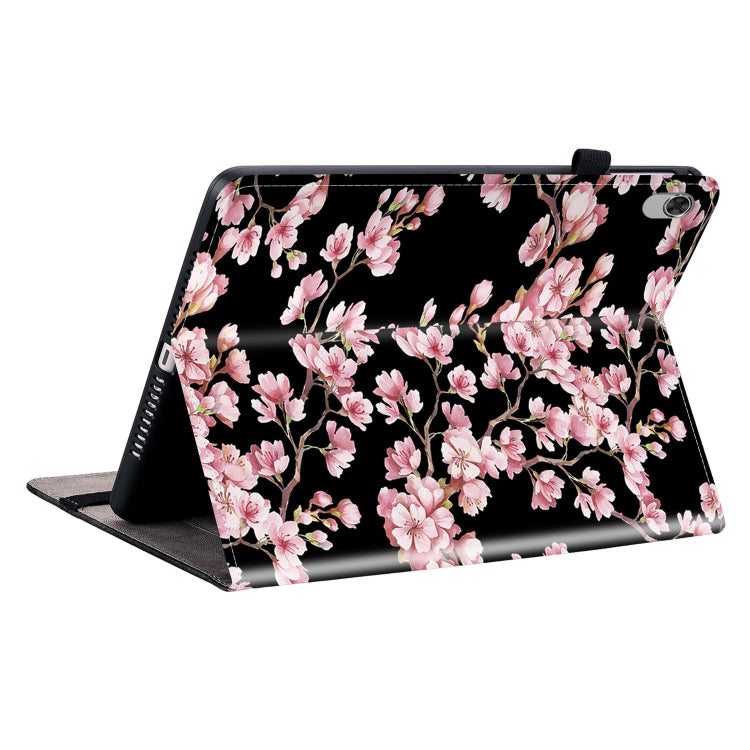 For Lenovo M10 Plus 10.3 Crystal Texture Painted Leather Tablet Case(Plum Bossom) - Lenovo by PMC TechLife | Online Shopping South Africa | PMC TechLife | Buy Now Pay Later Mobicred