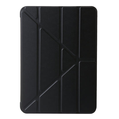 For iPad Air 11 2024 TPU Deformation Flip Leather Tablet Case with Holder(Black) - iPad Air 11 2024 Cases by PMC Jewellery | Online Shopping South Africa | PMC Jewellery | Buy Now Pay Later Mobicred