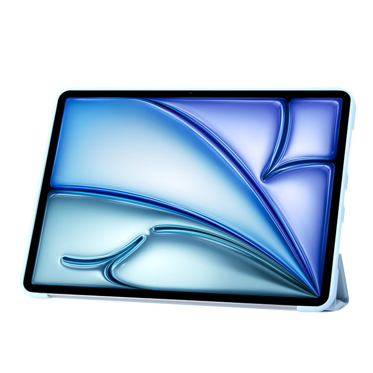 For iPad Air 11 2024 TPU Deformation Flip Leather Tablet Case with Holder(Sky Blue) - iPad Air 11 2024 Cases by PMC TechLife | Online Shopping South Africa | PMC TechLife | Buy Now Pay Later Mobicred