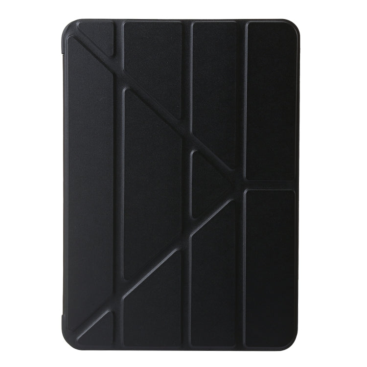 For iPad Air 13 2025 / 2024 TPU Deformation Flip Leather Tablet Case with Holder(Black) - iPad Air 13 2025 / 2024 Cases by PMC TechLife | Online Shopping South Africa | PMC TechLife | Buy Now Pay Later Mobicred