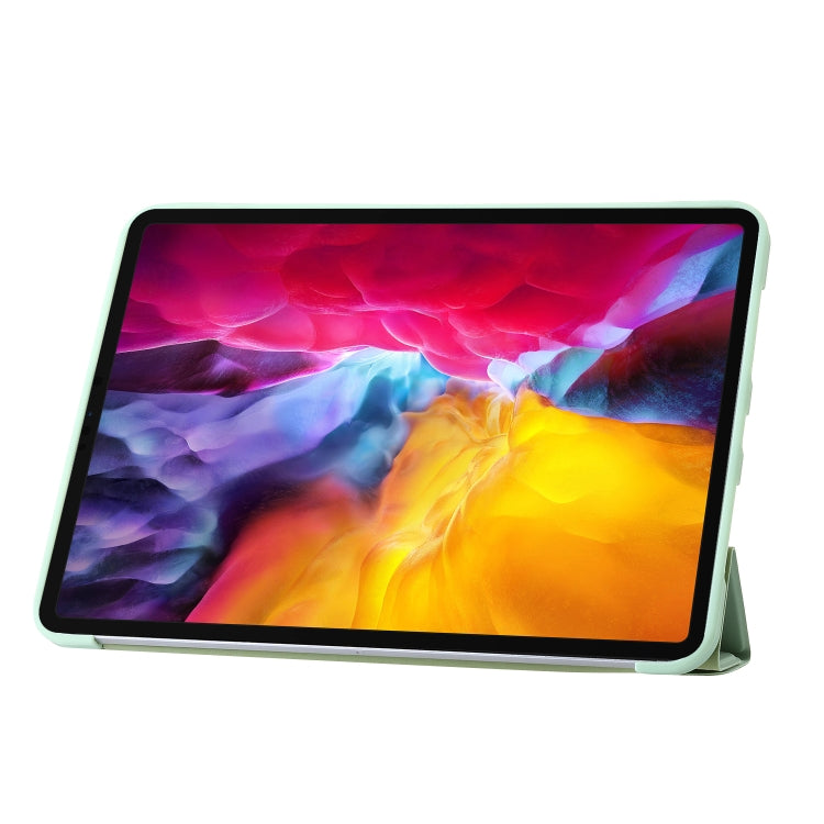 For iPad Pro 11 2024 TPU Deformation Flip Leather Tablet Case with Holder(Mint Green) - iPad Pro 11 2024 Cases by PMC TechLife | Online Shopping South Africa | PMC TechLife | Buy Now Pay Later Mobicred