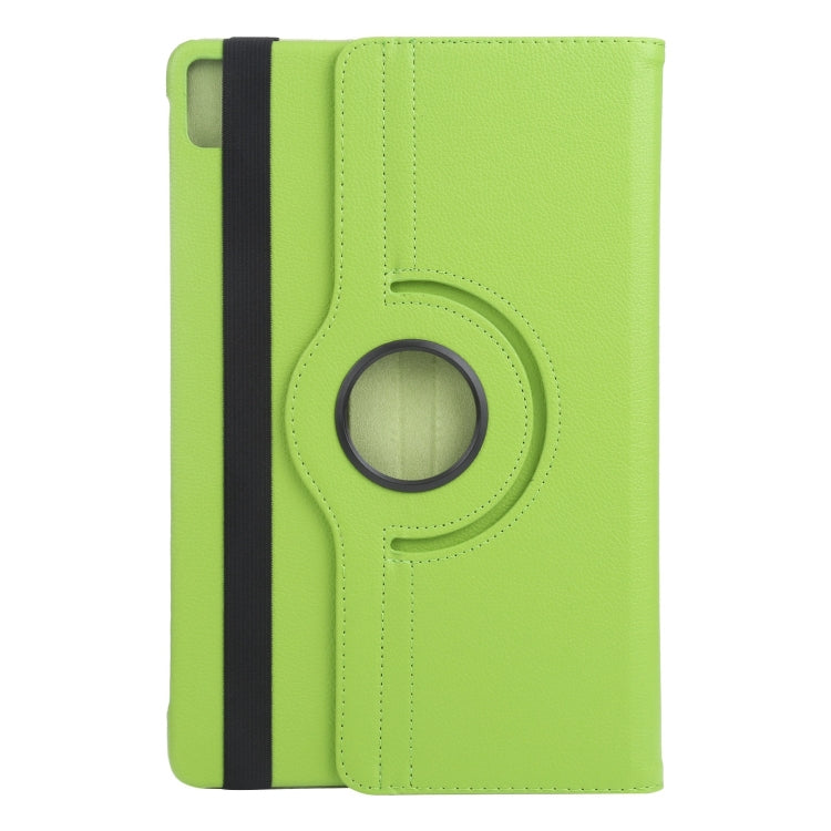 For iPad Pro 13 2024 360 Degree Rotation Litchi Texture Leather Tablet Case with Holder(Green) - iPad Pro 13 2024 Cases by PMC TechLife | Online Shopping South Africa | PMC TechLife | Buy Now Pay Later Mobicred