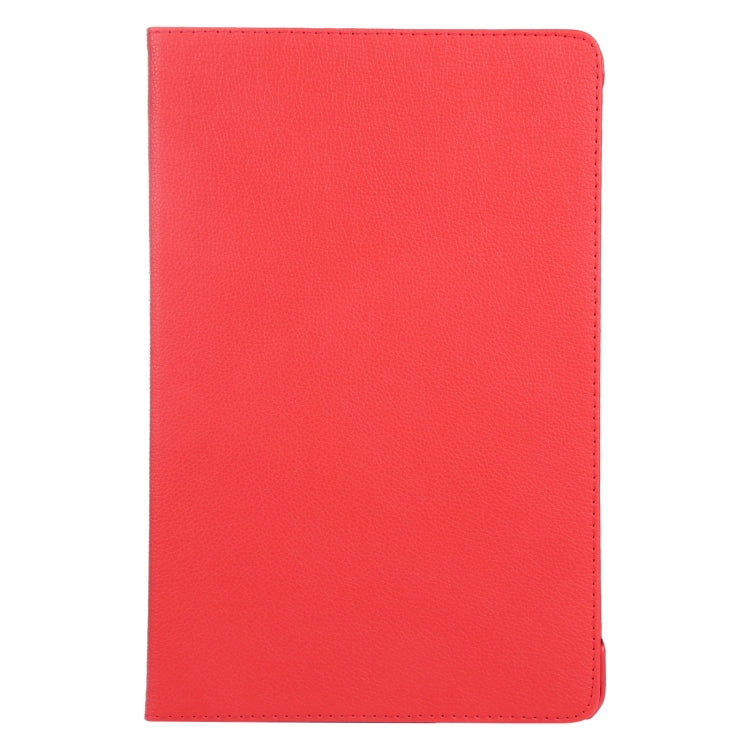 For iPad Air 11 2024 360 Degree Rotation Litchi Texture Leather Tablet Case with Holder(Red) - iPad Air 11 2024 Cases by PMC TechLife | Online Shopping South Africa | PMC TechLife | Buy Now Pay Later Mobicred