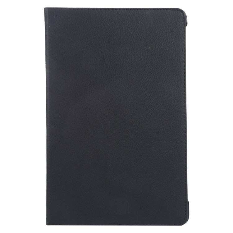 For iPad Air 11 2025 / 2024 360 Degree Rotation Litchi Texture Leather Tablet Case with Holder(Black) - More iPad Cases by PMC TechLife | Online Shopping South Africa | PMC TechLife | Buy Now Pay Later Mobicred