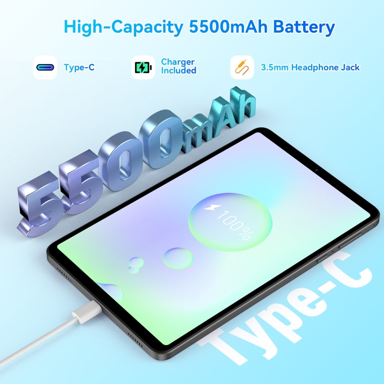 HEADWOLF Fpad5 4G LTE Tablet PC, 8GB+128GB, 8.4 inch Android 14 MT6789 Octa Core Support Dual SIM, Global Version with Google Play(Black) - free shipping - PMC TechLife - Order now!