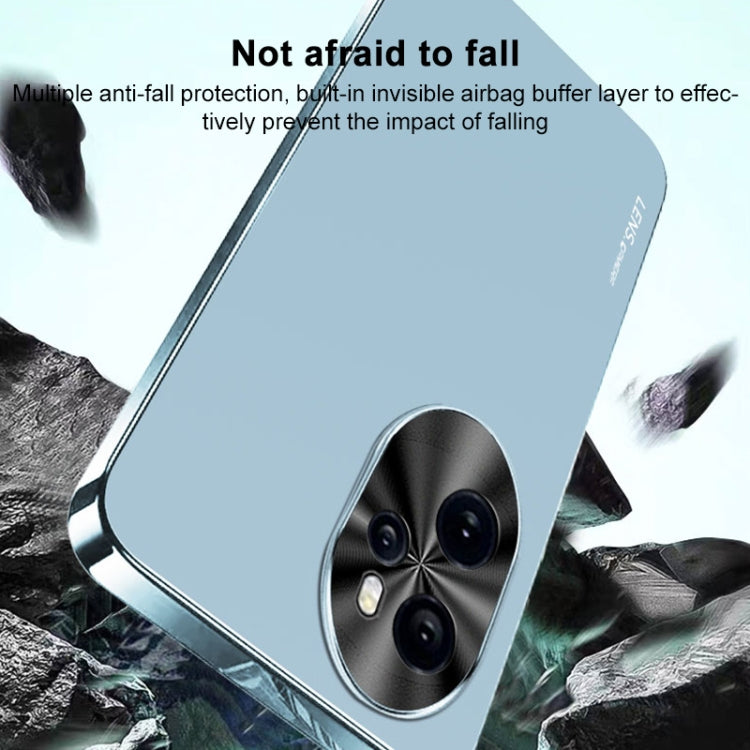 For Honor Magic7 Lite AG Frosted Electroplating Acrylic Phone Case(Sierra Blue) - free shipping - PMC TechLife - Order now!