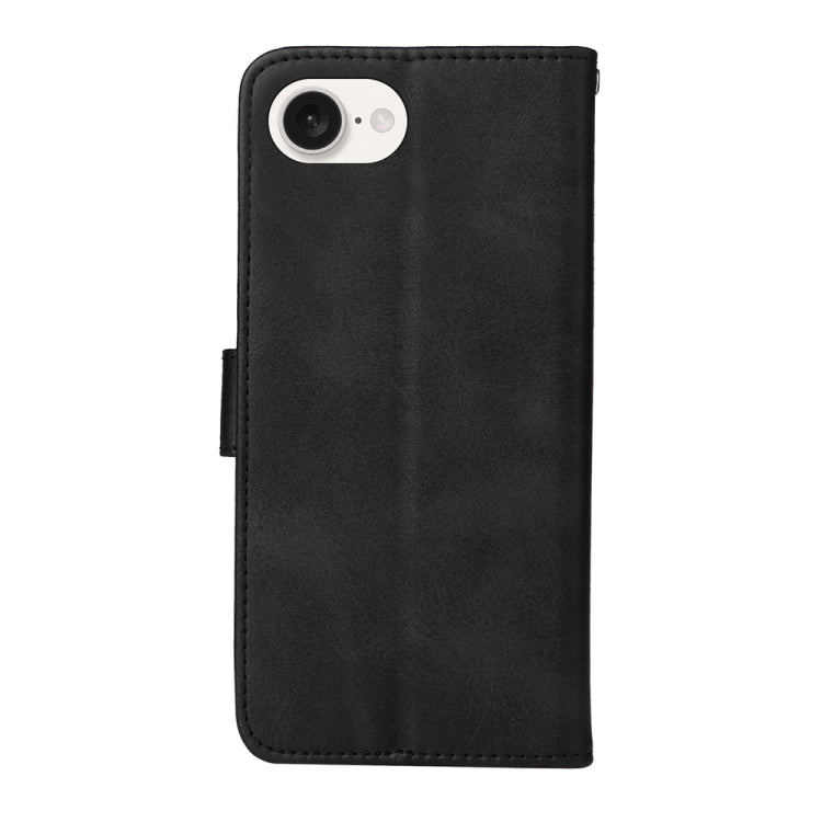 For iPhone 16e Classic Calf Texture Flip Leather Phone Case(Black) - free shipping - PMC TechLife - Order now!