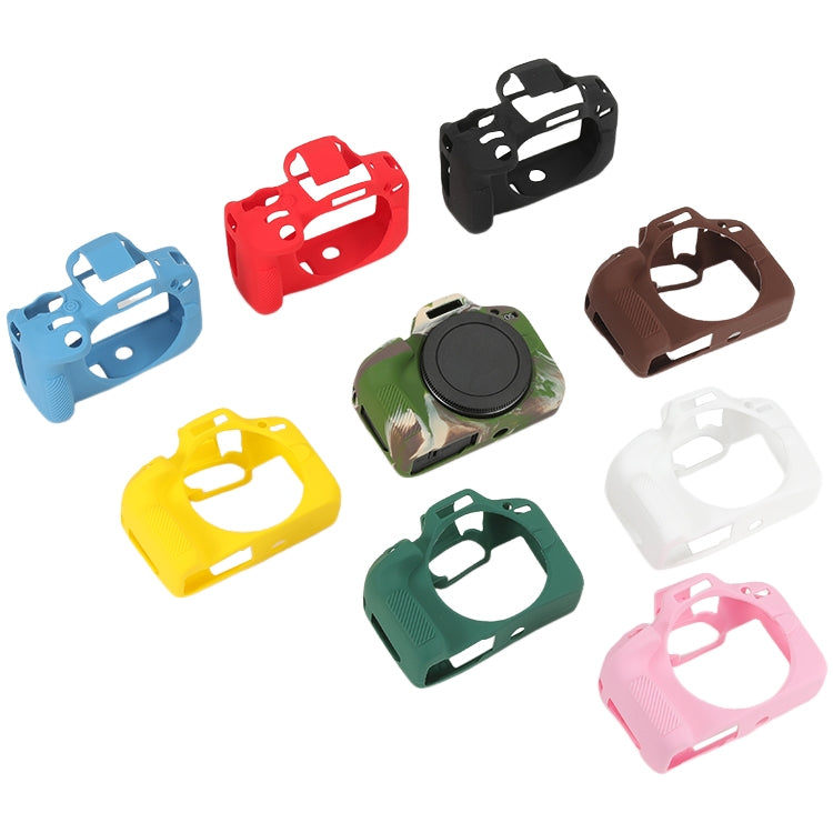 For Canon EOS R100 Glossy Soft Silicone Protective Case(Pink) - Protective Case by PMC TechLife | Online Shopping South Africa | PMC TechLife | Buy Now Pay Later Mobicred