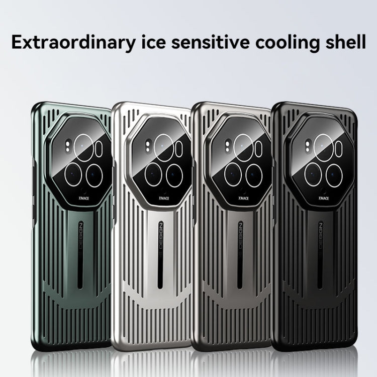 For Honor Magic6 Pro Ice Sense Heat Dissipation Electroplating Frosted Phone Case(Grey) - Honor Cases by PMC Jewellery | Online Shopping South Africa | PMC Jewellery | Buy Now Pay Later Mobicred