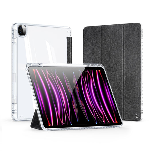 For iPad Pro 11 2020/2021/2022 DUX DUCIS Unid Series PU+TPU Smart Tablet Case(Black) - iPad Pro 11 (2022/2021) Cases by DUX DUCIS | Online Shopping South Africa | PMC Jewellery | Buy Now Pay Later Mobicred