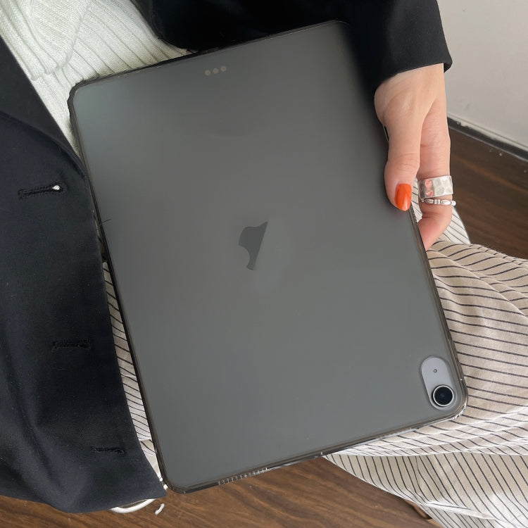 For iPad Pro 13 2024 Skin-feeling Crystal Clear Acrylic Tablet Case(Black) - iPad Pro 13 2024 Cases by PMC TechLife | Online Shopping South Africa | PMC TechLife | Buy Now Pay Later Mobicred