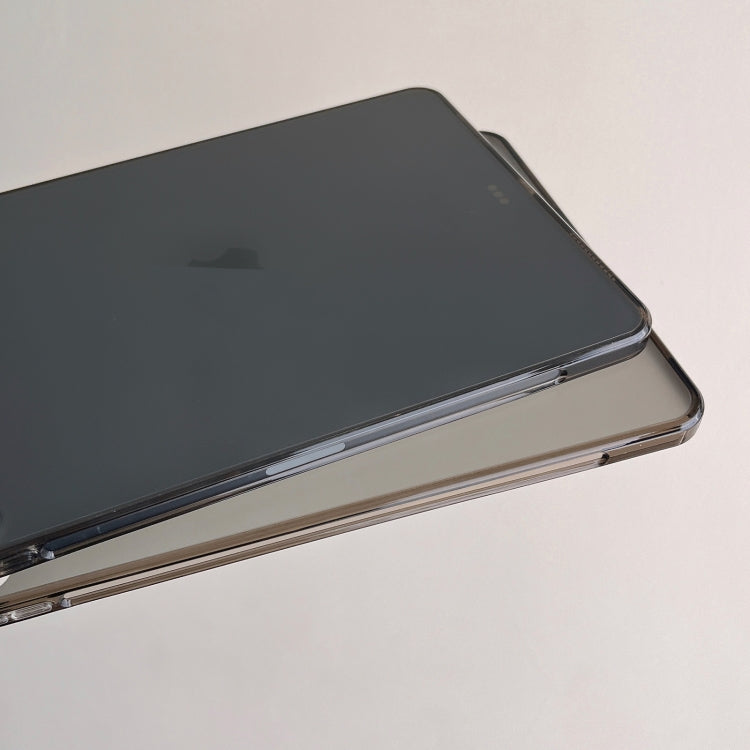 For iPad Pro 13 2024 Skin-feeling Crystal Clear Acrylic Tablet Case(Black) - iPad Pro 13 2024 Cases by PMC TechLife | Online Shopping South Africa | PMC TechLife | Buy Now Pay Later Mobicred