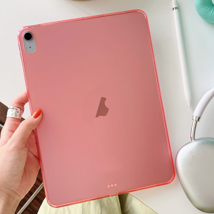 For iPad Air 13 2025 / 2024 Skin-feeling Crystal Clear Acrylic Tablet Case(Pink) - iPad Pro 12.9 (2022/2021) Cases by PMC Jewellery | Online Shopping South Africa | PMC Jewellery | Buy Now Pay Later Mobicred