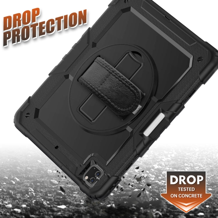 For iPad Pro 13 2024 Silicone Hybrid PC Tablet Protective Case(Black) - iPad Pro 13 2024 Cases by PMC TechLife | Online Shopping South Africa | PMC TechLife | Buy Now Pay Later Mobicred