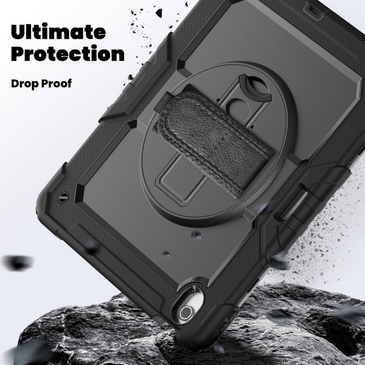 For iPad Air 13 2024 Silicone + PC Tablet Protective Case(Black) - iPad Air 13 2024 Cases by PMC TechLife | Online Shopping South Africa | PMC TechLife | Buy Now Pay Later Mobicred