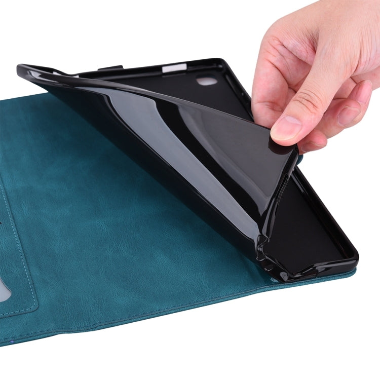 For iPad Pro 13 2024 Love Butterfly Embossed Leather Tablet Case(Blue) - iPad Pro 13 2024 Cases by PMC TechLife | Online Shopping South Africa | PMC TechLife | Buy Now Pay Later Mobicred
