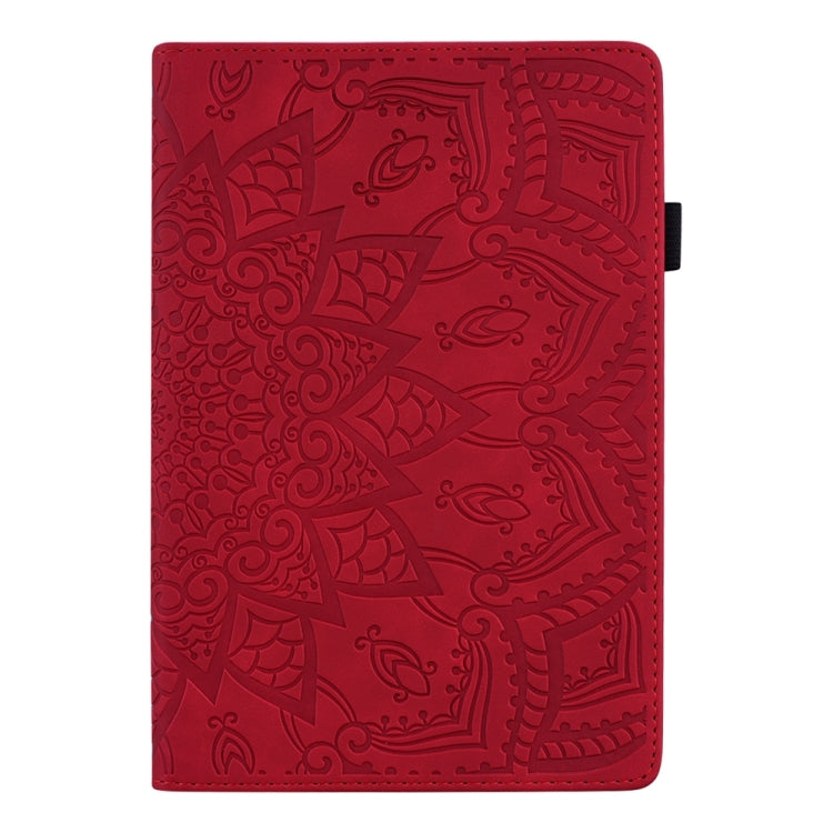 For iPad Pro 13 2024 Calf Texture Embossed Leather Tablet Case(Red) - iPad Pro 13 2024 Cases by PMC TechLife | Online Shopping South Africa | PMC TechLife | Buy Now Pay Later Mobicred