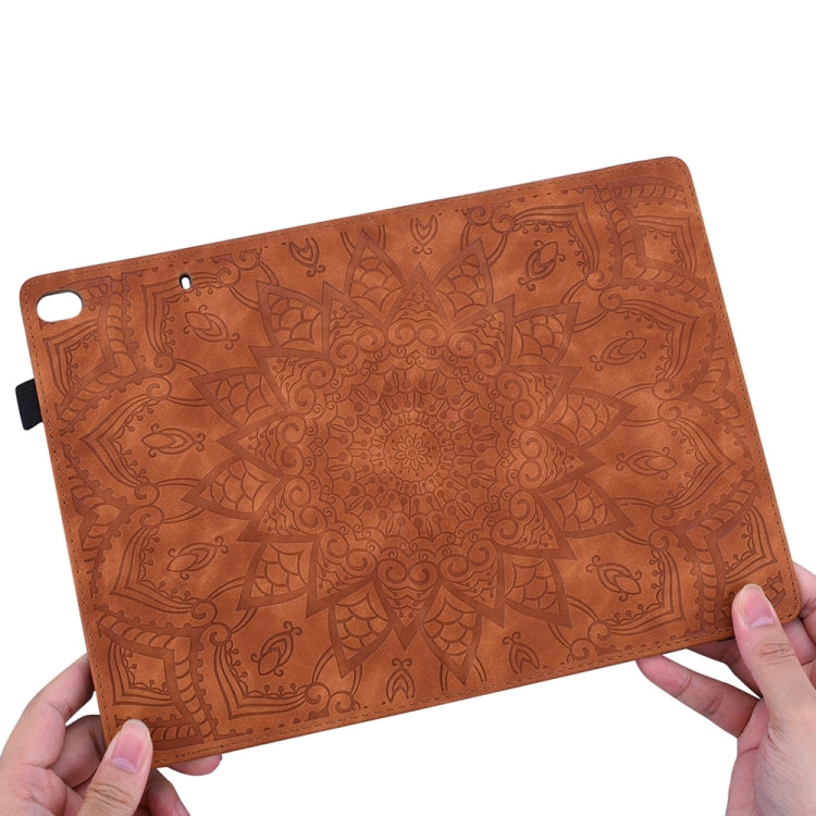 For iPad Pro 11 2024 Calf Texture Embossed Leather Tablet Case(Brown) - iPad Pro 11 2024 Cases by PMC Jewellery | Online Shopping South Africa | PMC Jewellery | Buy Now Pay Later Mobicred