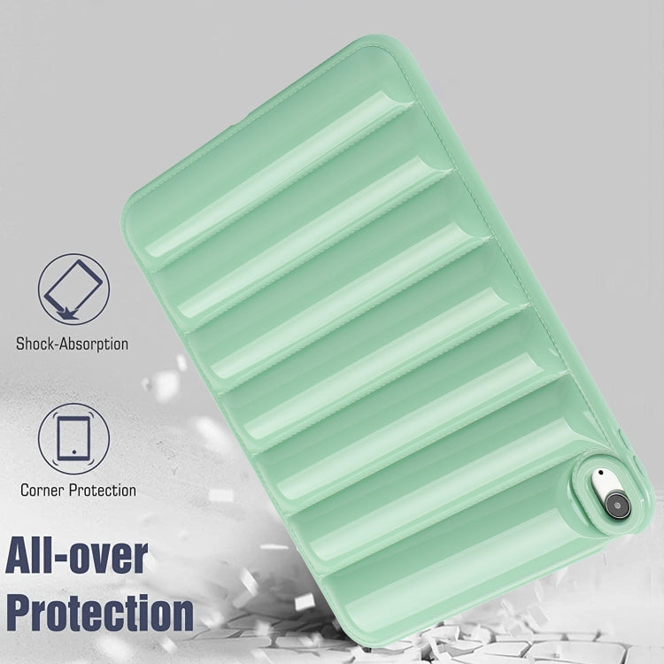 For iPad Air 11 2025 / 2024 Eiderdown Cushion Shockproof Tablet Case(Green) - iPad Air 11 2025 / 2024 Cases by PMC TechLife | Online Shopping South Africa | PMC TechLife | Buy Now Pay Later Mobicred