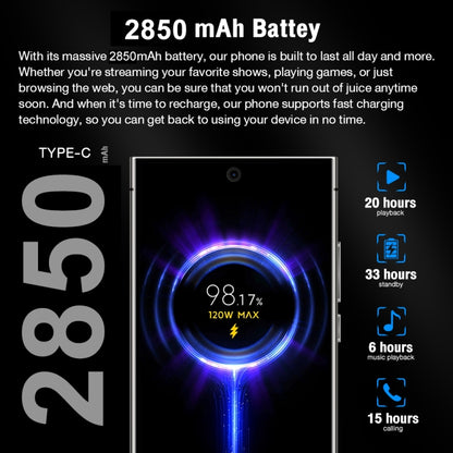 S24 Ultra / L26A, 3GB+64GB, 6.75 inch Screen, Android 8.1 MTK6753 Octa Core, Network: 4G, Dual SIM(Grey) -  by PMC Jewellery | Online Shopping South Africa | PMC Jewellery