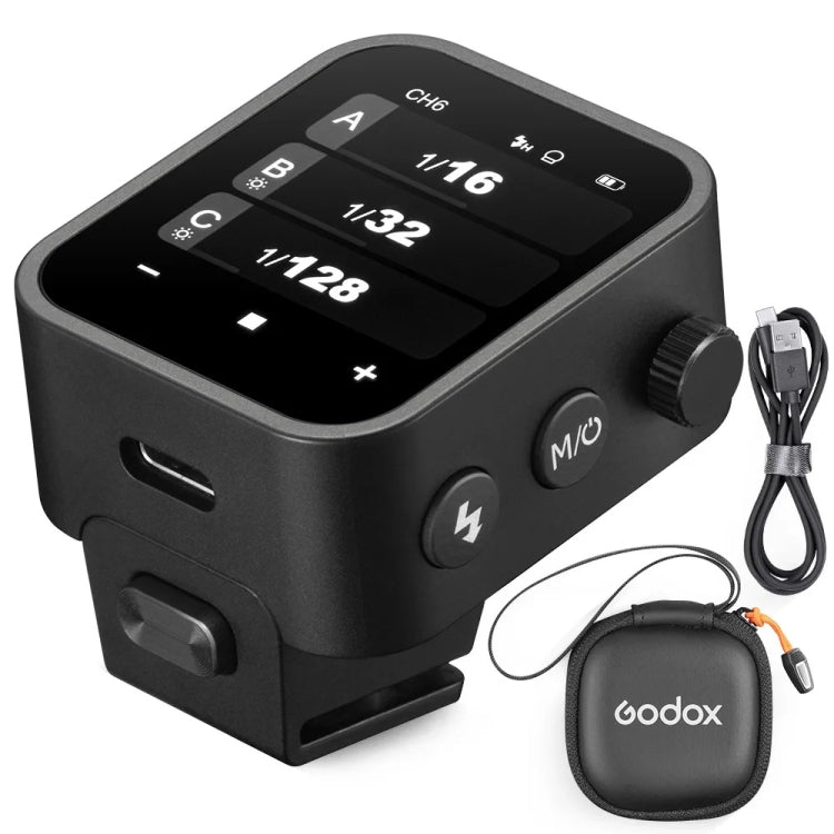 Godox X3 TTL Wireless Flash Trigger Touch Screen Flash Transmitter For Sony(Black) - free shipping - PMC TechLife - Order now!