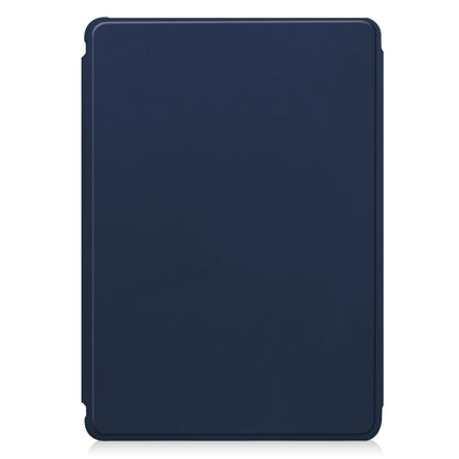 For iPad Air 13 2024 Transparent Rotation Smart Leather Tablet Case(Dark Blue) - iPad Air 13 2024 Cases by PMC Jewellery | Online Shopping South Africa | PMC Jewellery | Buy Now Pay Later Mobicred