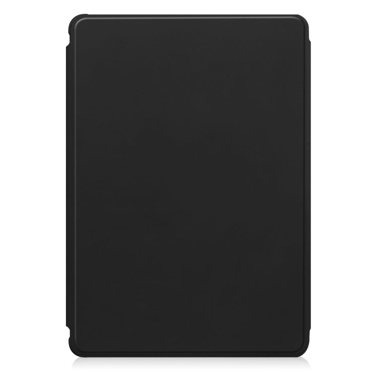 For iPad Pro 11 2024 Transparent Rotation Smart Leather Tablet Case(Black) - iPad Pro 11 2024 Cases by PMC TechLife | Online Shopping South Africa | PMC TechLife | Buy Now Pay Later Mobicred