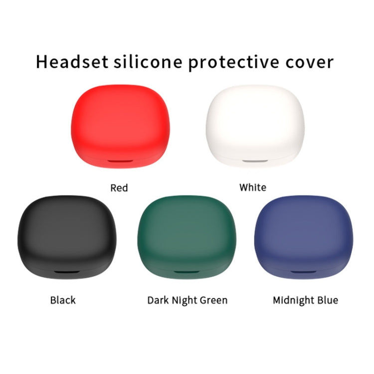 For Anker Soundcore R50i / P20i Bluetooth Earphone Silicone Protective Case(Black) - Other Earphone Case by PMC Jewellery | Online Shopping South Africa | PMC Jewellery | Buy Now Pay Later Mobicred