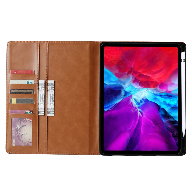 For iPad Pro 11 2024 Knead Skin Texture Horizontal Flip Leather Smart Tablet Case(Black) - iPad Pro 11 2024 Cases by PMC TechLife | Online Shopping South Africa | PMC TechLife | Buy Now Pay Later Mobicred