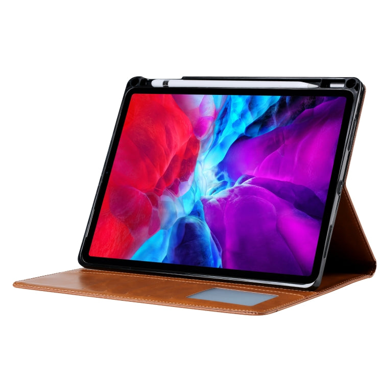 For iPad Pro 11 2024 Knead Skin Texture Horizontal Flip Leather Smart Tablet Case(Red) - iPad Pro 11 2024 Cases by PMC TechLife | Online Shopping South Africa | PMC TechLife | Buy Now Pay Later Mobicred