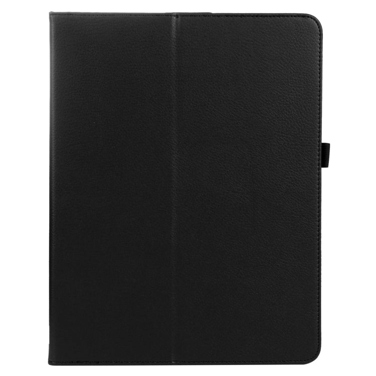 For iPad Air 11 2024 Litchi Texture Solid Color Leather Tablet Case(Black) - iPad Air 11 2024 Cases by PMC Jewellery | Online Shopping South Africa | PMC Jewellery | Buy Now Pay Later Mobicred