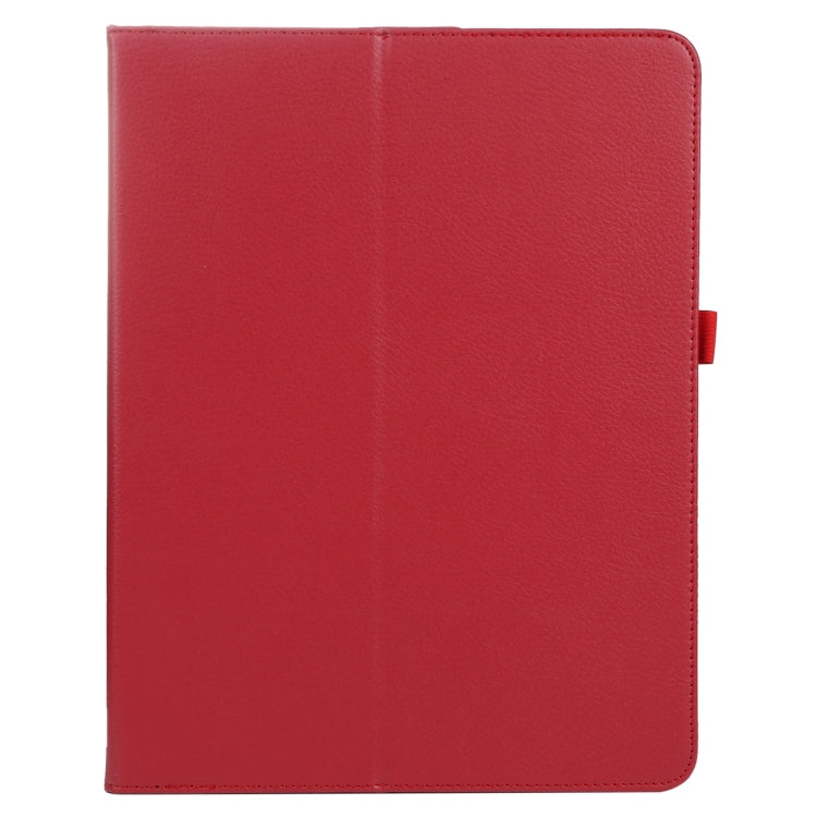 For iPad Pro 11 2024 Litchi Texture Solid Color Leather Tablet Case(Red) - iPad Pro 11 2024 Cases by PMC TechLife | Online Shopping South Africa | PMC TechLife | Buy Now Pay Later Mobicred