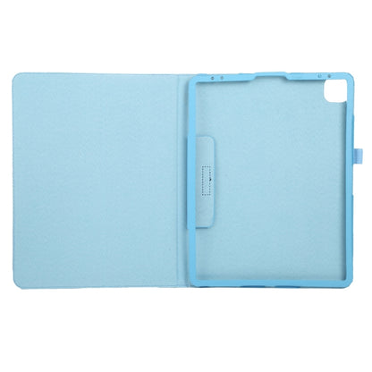 For iPad Pro 11 2024 Litchi Texture Solid Color Leather Tablet Case(Sky Blue) - iPad Pro 11 2024 Cases by PMC Jewellery | Online Shopping South Africa | PMC Jewellery | Buy Now Pay Later Mobicred