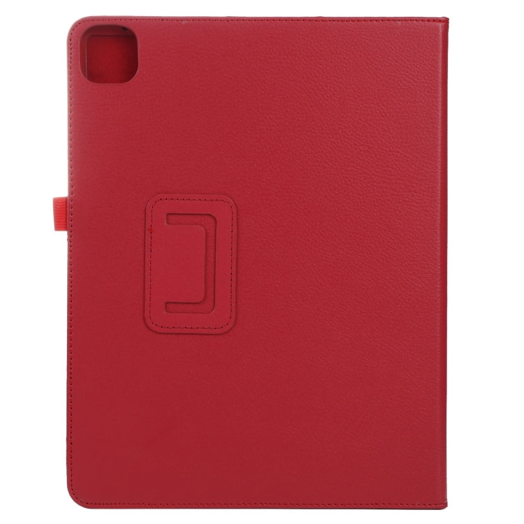 For iPad Pro 13 2024 Litchi Texture Solid Color Leather Tablet Case(Red) - iPad Pro 13 2024 Cases by PMC Jewellery | Online Shopping South Africa | PMC Jewellery | Buy Now Pay Later Mobicred