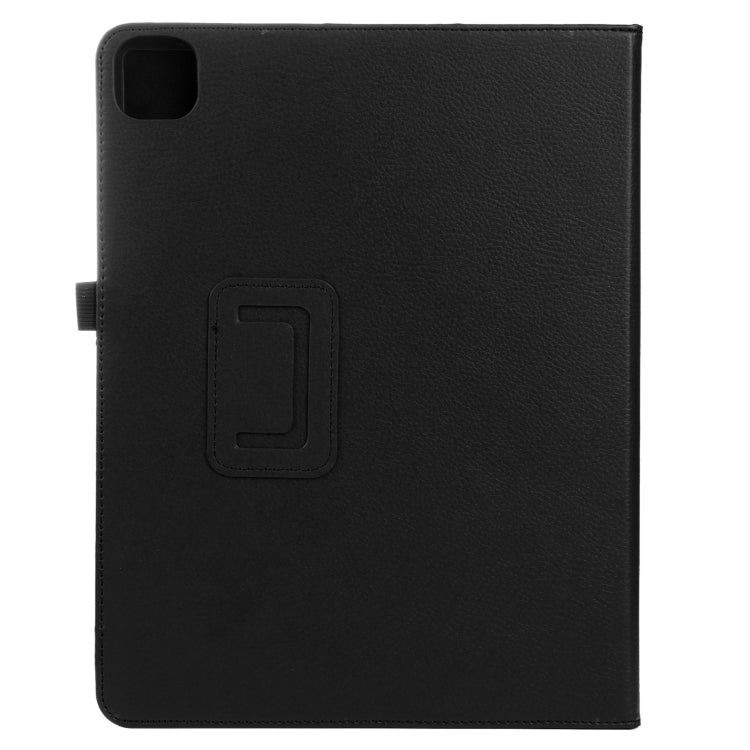For iPad Pro 13 2024 Litchi Texture Solid Color Leather Tablet Case(Black) - iPad Pro 13 2024 Cases by PMC TechLife | Online Shopping South Africa | PMC TechLife | Buy Now Pay Later Mobicred