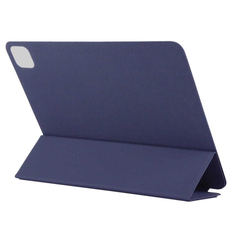 For iPad Pro 13 2024 Double-sided Clip Non-buckle Magnetic PU Smart Tablet Case(Dark Blue) - iPad Air 13 2024 Cases by PMC Jewellery | Online Shopping South Africa | PMC Jewellery | Buy Now Pay Later Mobicred