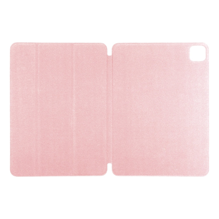 For iPad Pro 13 2024 Double-sided Clip Non-buckle Magnetic PU Smart Tablet Case(Rose Gold) - iPad Air 13 2024 Cases by PMC TechLife | Online Shopping South Africa | PMC TechLife | Buy Now Pay Later Mobicred