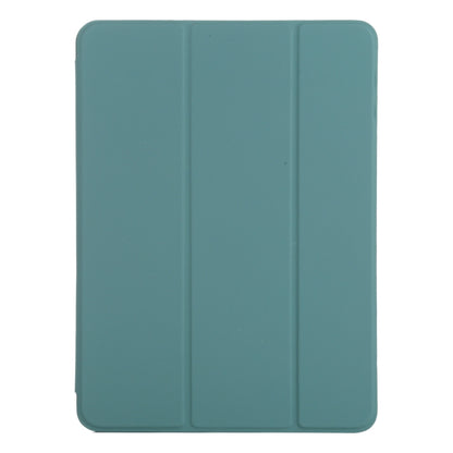 For iPad Pro 11 2024 Double-sided Clip Non-buckle Magnetic PU Smart Tablet Case(Green) - iPad Pro 11 2024 Cases by PMC Jewellery | Online Shopping South Africa | PMC Jewellery | Buy Now Pay Later Mobicred